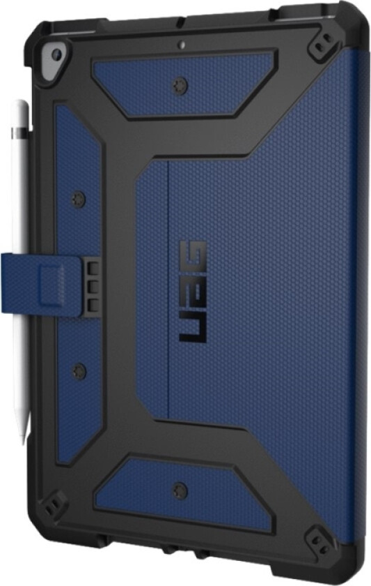 Uag Case For Ipad 10.2-In (9/8/7 Gen, 2021/2020/2019) - Metropolis Cobalt - Baksidedeksel For Nettbrett - Polyuretan, Termoplast-Polyuretan (Tpu) - K