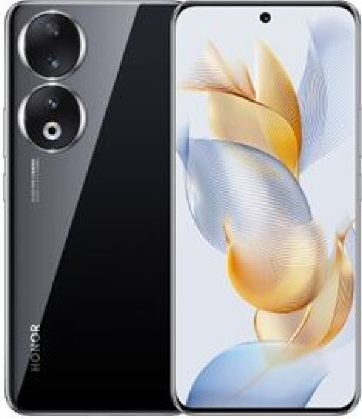 Honor 90 - 5G Smarttelefon - Dobbelt-Sim - Ram 12 Gb / Internminne 512 Gb - Oled-Display - 6.7" - 2664 X 1200 Pixels (120 Hz) - 3X Bakkamera 200 Mp,