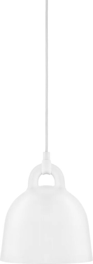 Bell lampe hvit Ekstra-liten