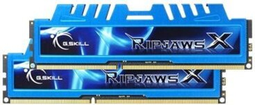 Ripjaws-X - Ddr3 - Sett - 16 Gb: 2 X 8 Gb - Dimm 240-Pin - 1600 Mhz / Pc3-12800 - Cl9 - 1.5 V - Ikke-Bufret - Ikke-Ecc