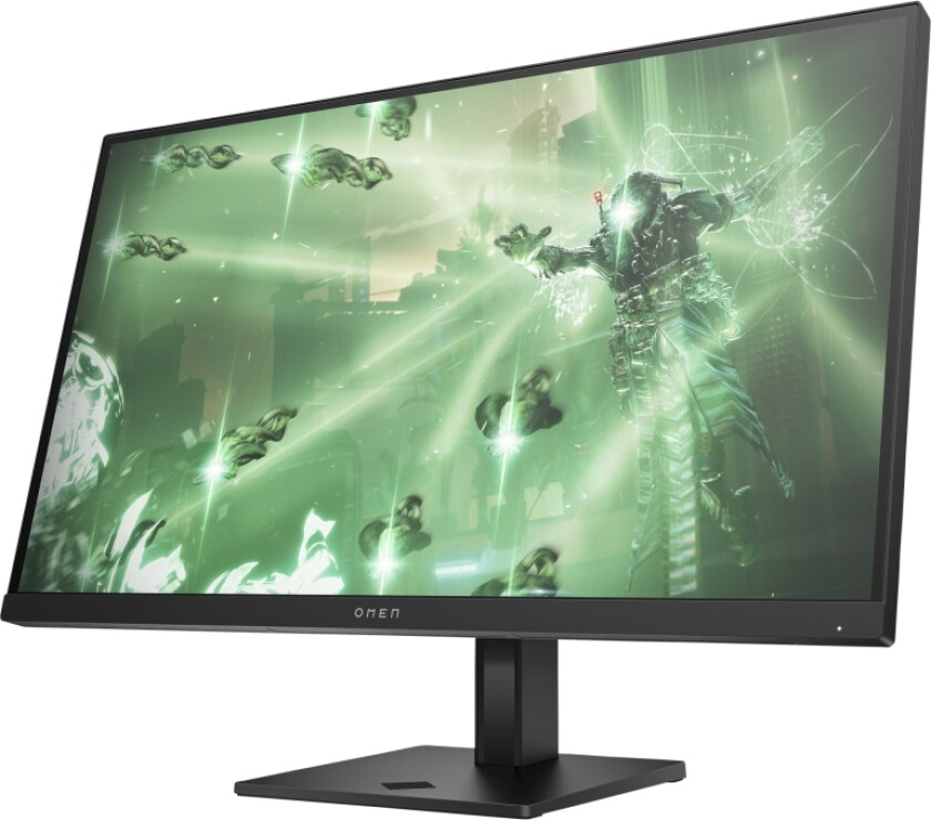 Omen By Hp 27Q - Led-Skjerm - Spill - 27" - 2560 X 1440 Qhd @ 165 Hz - Ips - 400 Cd/M² - 1000:1 - Hdr400 - 1 Ms - 2Xhdmi, Displayport - Svart