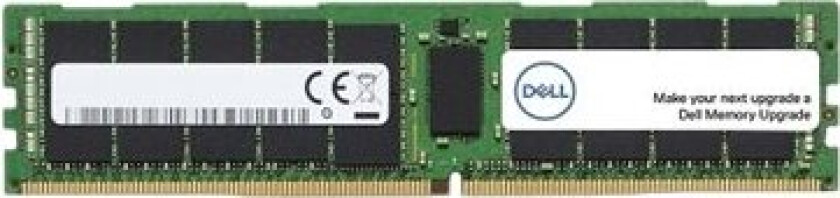 - Ddr4 - Modul - 64 Gb - Dimm 288-Pin - 2933 Mhz / Pc4-23400 - 1.2 V - Registrert - Ecc - Oppgradering - For Poweredge C4140, C6420