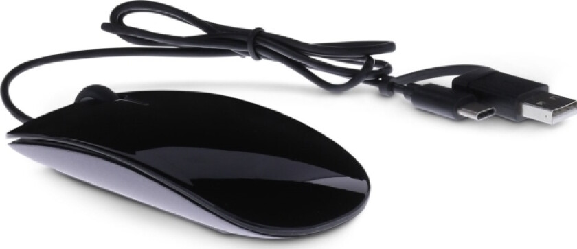 Lmp Easy Mouse, Ambidekstriøs, Optisk, Usb Type-A, 1600 Dpi, Grå