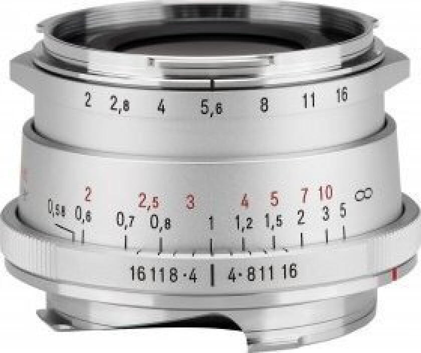 -Objektiv Ultron Ii Vintage Line 35 Mm F/2.0-Objektiv For Leica M - Sølv