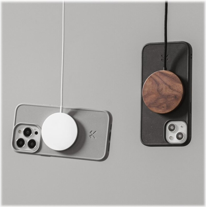 Bio Case - Baksidedeksel For Mobiltelefon - Med Magsafe - Magsafe-Samsvar - Biorec - Kjølig Grå - For Apple Iphone 13 Pro Max