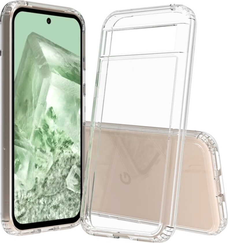 Bumper - Baksidedeksel For Mobiltelefon - Magsafe-Samsvar - Akryl, Termoplast-Polyuretan (Tpu) - Gjennomsiktig - For Google Pixel 8A