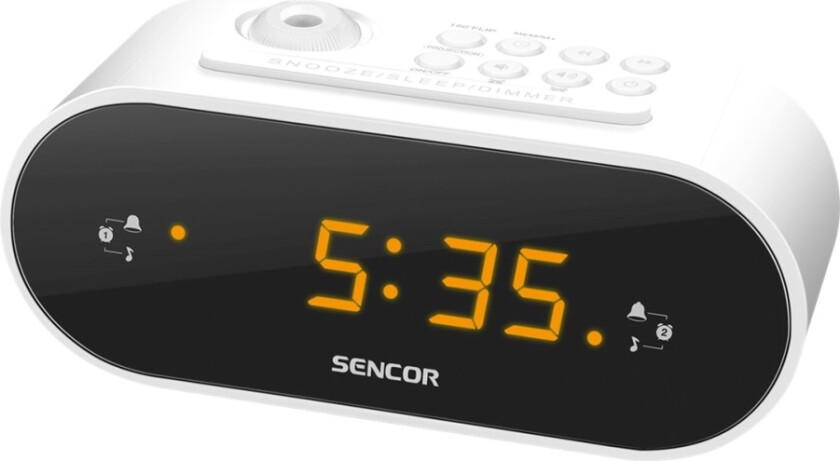 Sencor Src 3100 W - Klokkeradio - Hvit