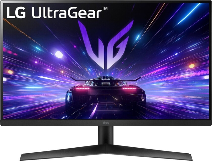 Lg Ultragear 27Gs60f-B - Led-Skjerm - Gaming - 27" - 1920 X 1080 Full Hd (1080P) @ 180 Hz - Ips - 300 Cd/M² - 1000:1 - Hdr10 - 1 Ms - Hdmi, Displaypo