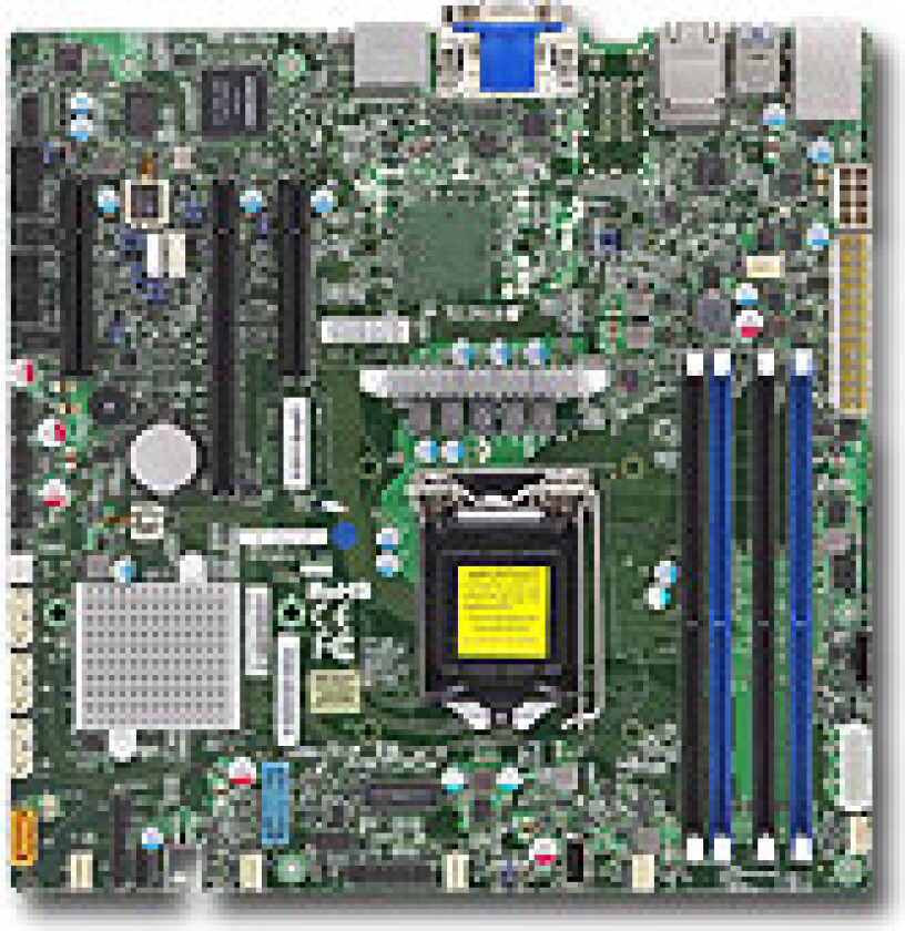 Supermicro X11ssz-F, Intel, Lga 1151 (Kontakt H4), E3-1200, 14 Nm, 8 Gt/S, 80 W