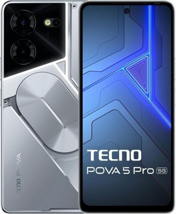 Tecno Pova 5 Pro 5G 8/256Gb Sølv