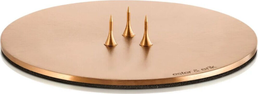 ester & erik lysfat Ø9 cm matt Roségull