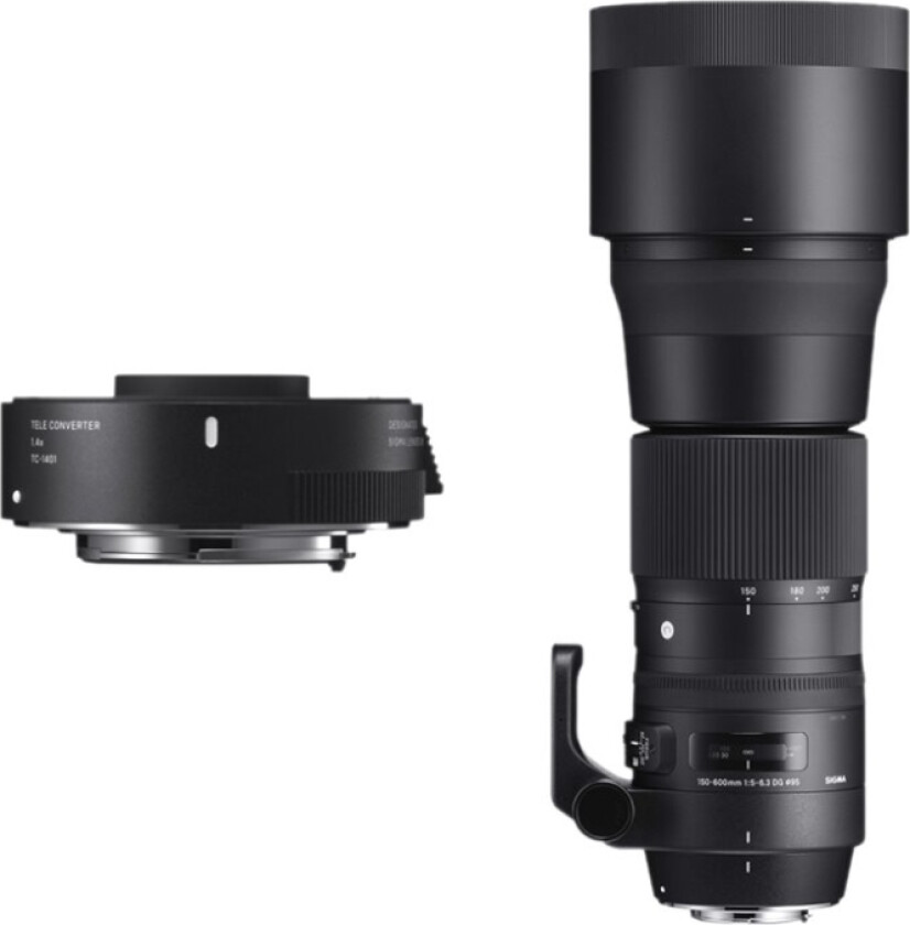 Contemporary - Telefoto Zoom Objektiv - 150 Mm - 600 Mm - F/5.0-6.3 Dg Os Hsm - Sa