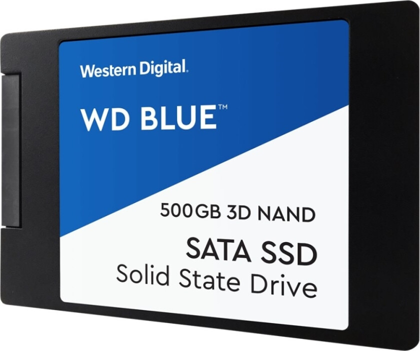 Wd Blue 3D Nand Sata Ssd Wds500g2b0a - Ssd - 500 Gb - Intern - 2,5" - Sata 6Gb/S