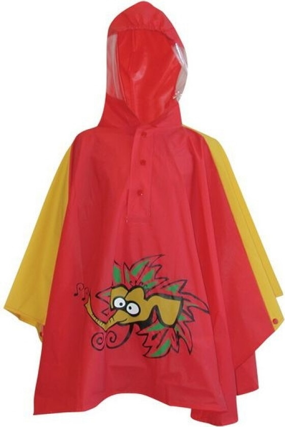 Fastrider Baby Poncho Olifant Rød R. 92 (Fstr-67151-92)