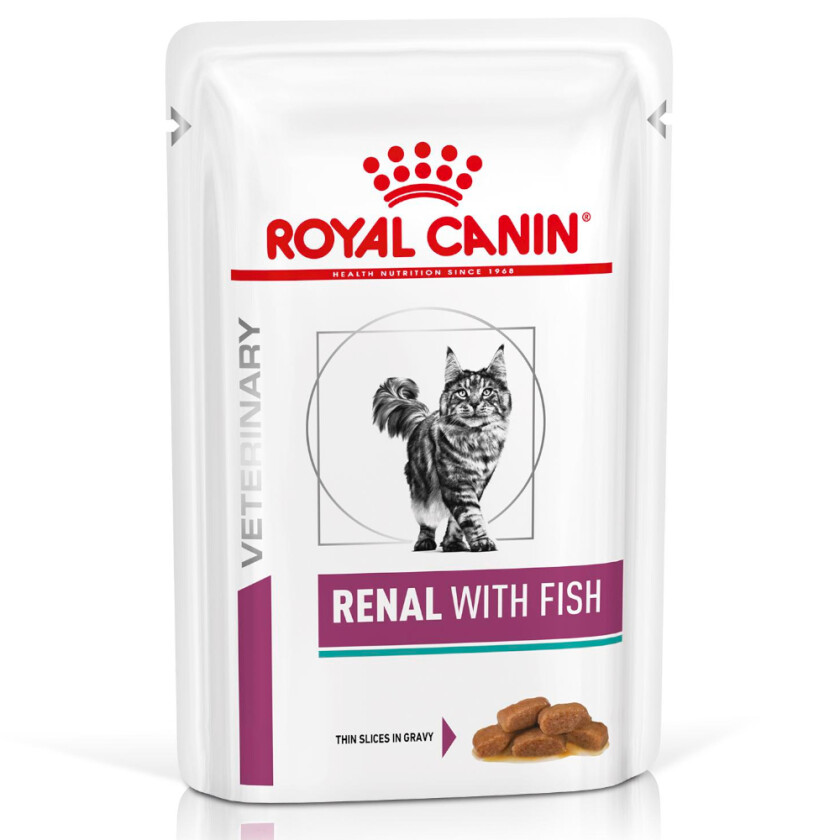 Royal Canin Veterinary Diets Cat Renal with Fish 12x85 g