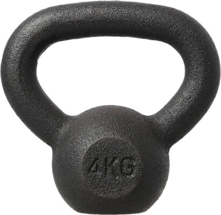 Kettlebell I Støbejern 4 Kg Hms Kzg4