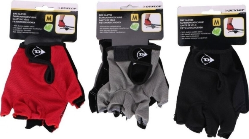 Senior R.S Sykkelhansker Rød