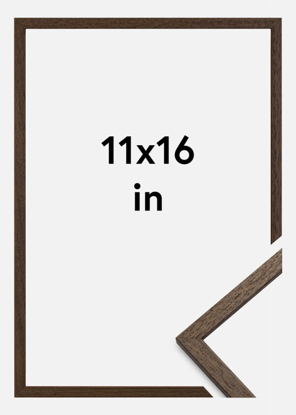 Ramme Edsbyn Akrylglass Valnøtt 11x16 Inches (27,94x40,64 Cm)