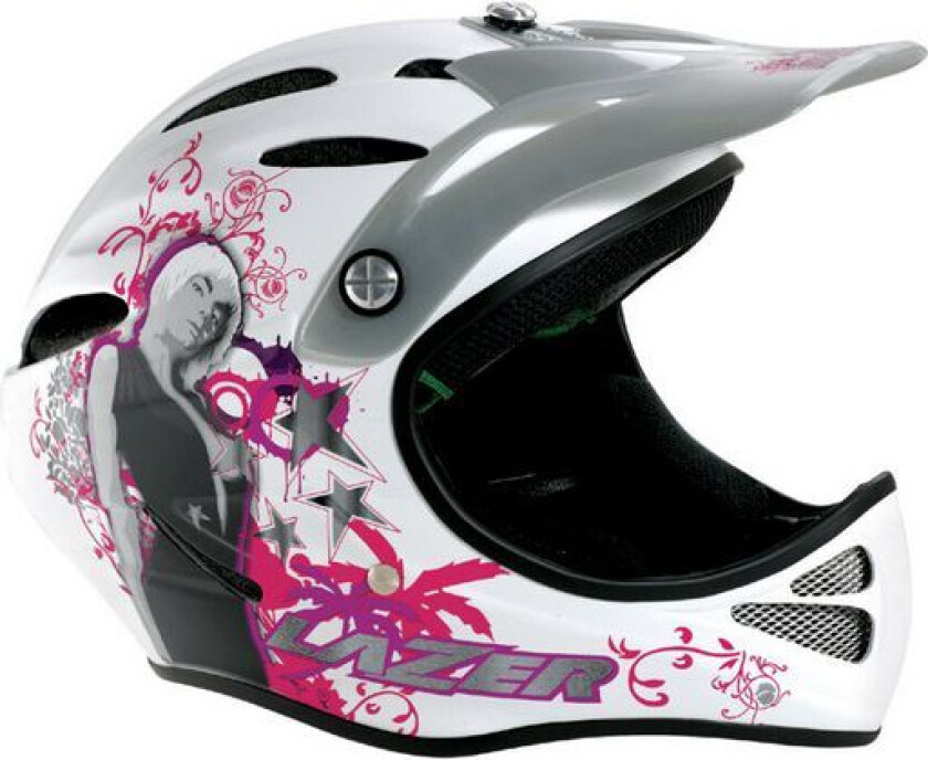 Lazer Helmet Extreme Excalibur L Disco Hvit Rosa (Lzr-Exc-Wpnk-L)
