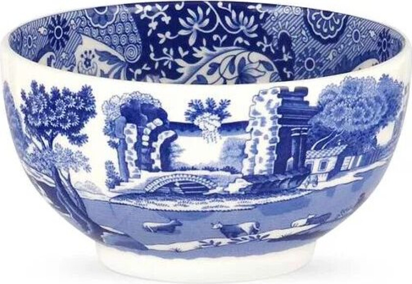 Blue Italian dyp skål Ø 11 cm