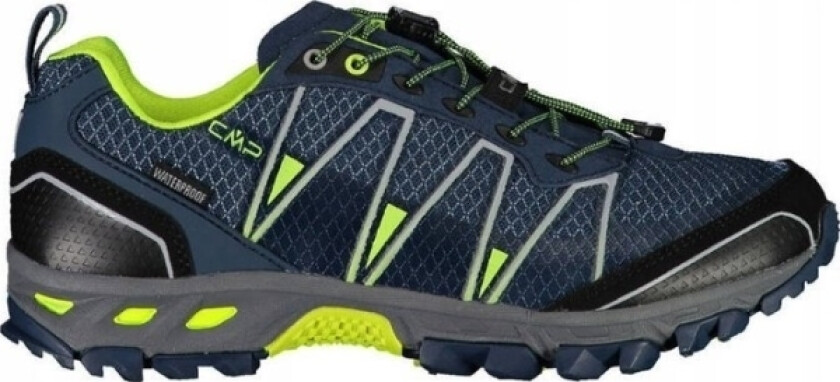 Trekkingsko For Menn Cmp Altak Trail Shoe Wp Blue Ink-Yellow Fluo S. 43 3Q48267/19Mf/43