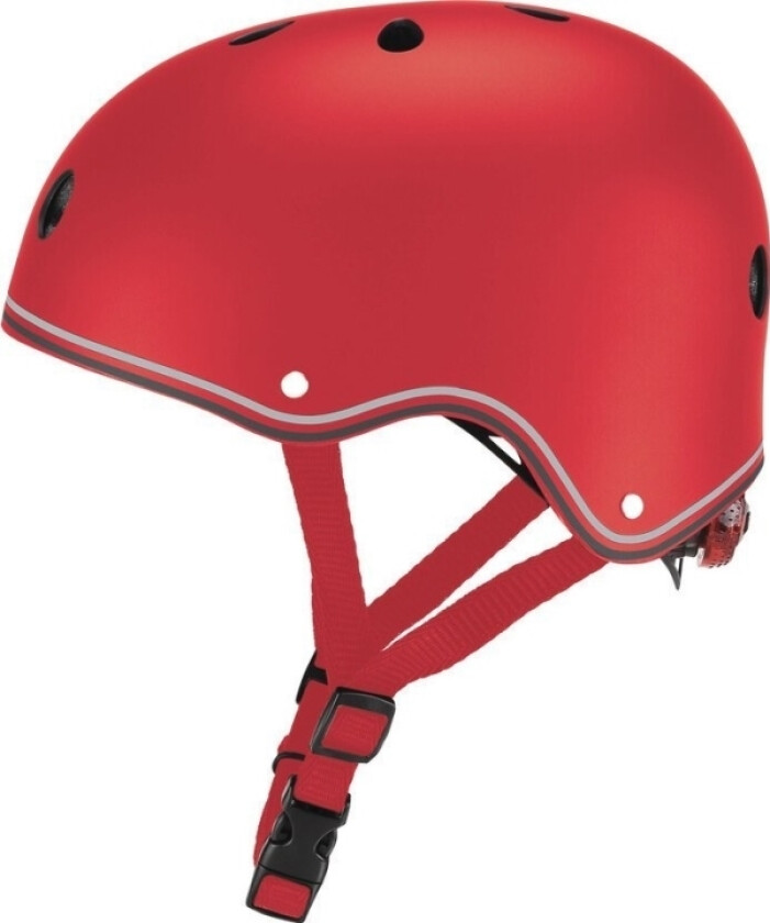 Globber Hjelm Primo Lights, Xs/S (48-53Cm), Rød
