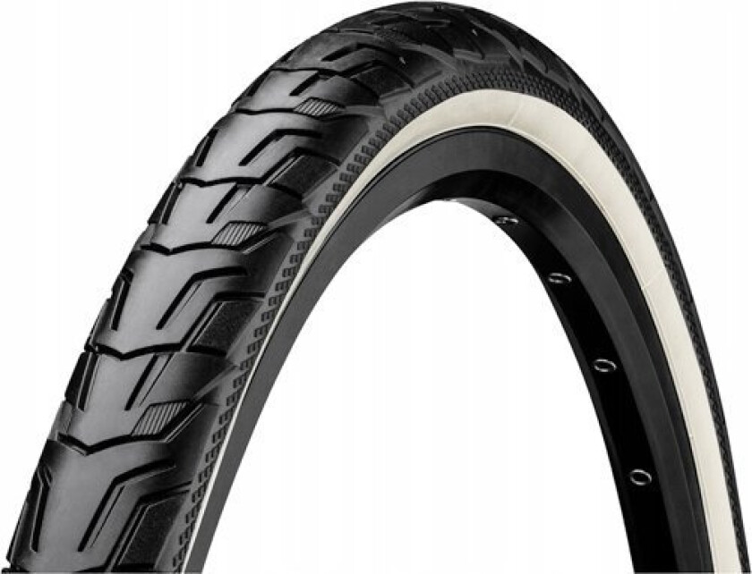 Padanga 28" Ride City 42-622 Juodas/Baltas