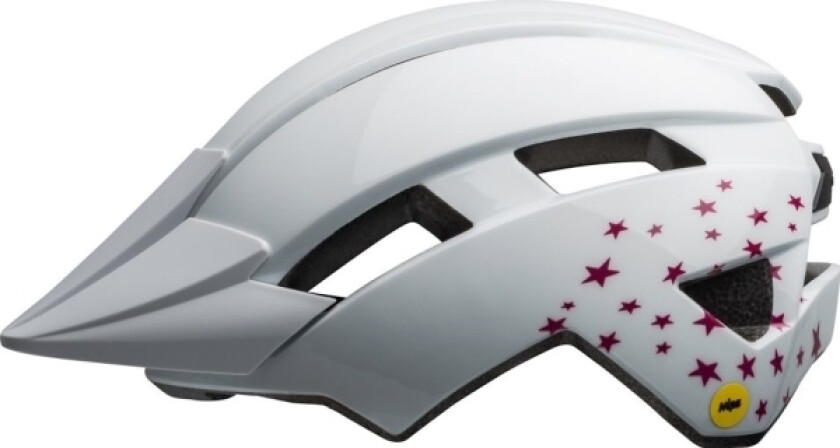 Children's Helmet Sidetrack Ii Stars Gloss White Size. Universal (47-54 Cm) (New)