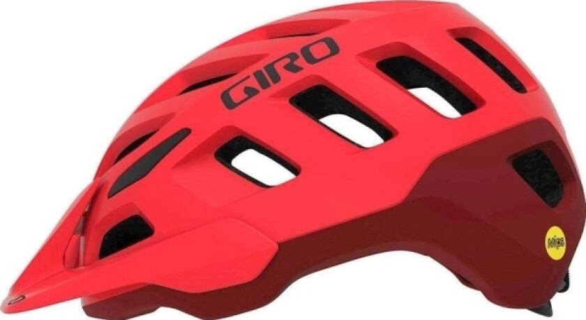 Helmet Mtb Radix Matte Bright Red Dark Red Size S (51-55 Cm) (New)