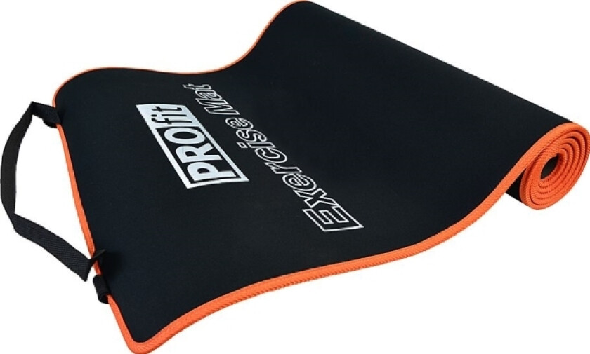 Profit Dk705 Treningsmatte 180 Cm X 60 Cm X 0,6 Cm Svart