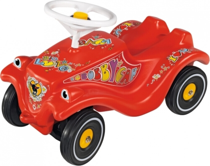 Big Bobby-Car-Classic Lumi, 1 År, 4 Hjul, Plast, Röd