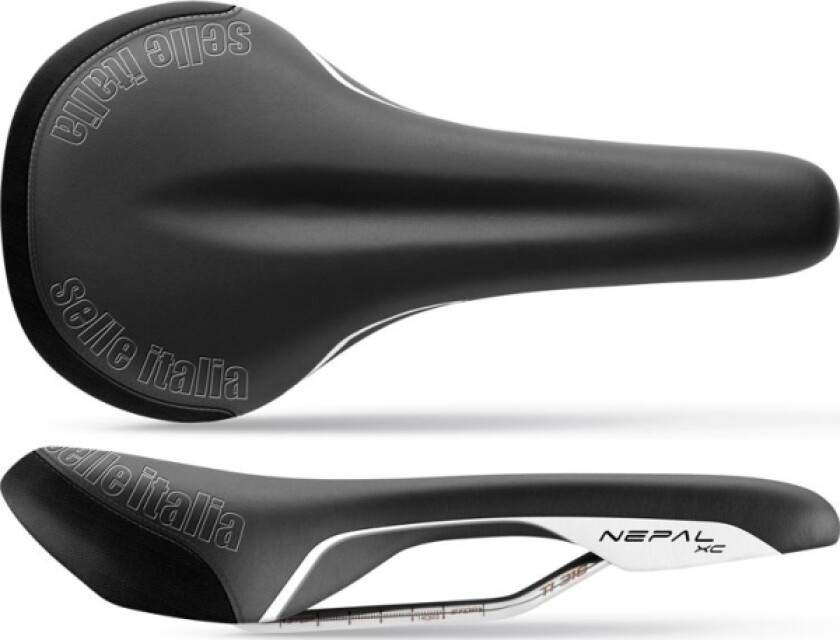 Selle Italia Siodo Nepal Ti L (Id Match - L1) Ti 316 Tube 7 Fibra-Tek Svart (Sit-028Ac02akc002)