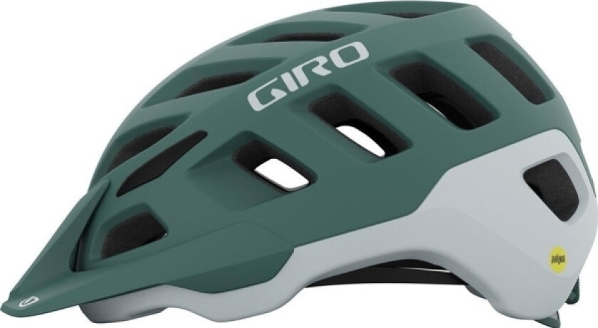 Mtb Helmet Radix Integrated Mips W Matte Gray Green Size S (51-55 Cm) (New)
