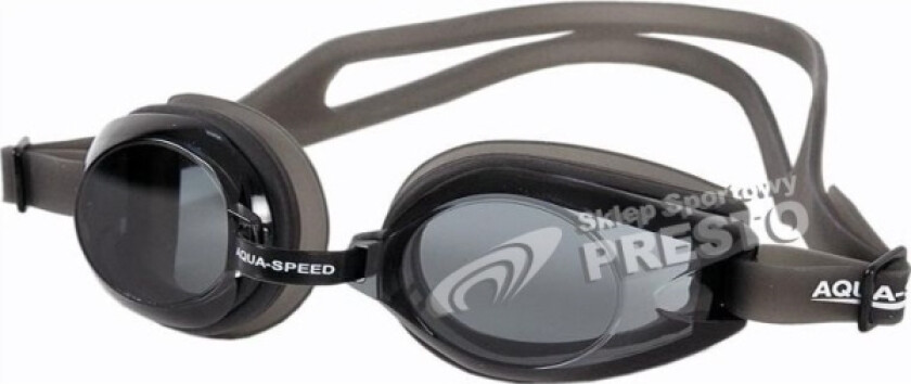 Aqua-Speed Avanti Svømmebriller For Ungdom, Svart, Universal (007-07)