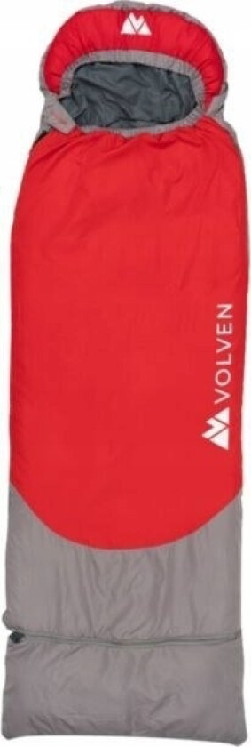 Children's Sleeping Bag Junior-Red-Right