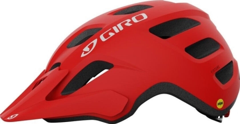 Mtb Fixture Matte Trim Red 54-61Cm Cycling Helmet