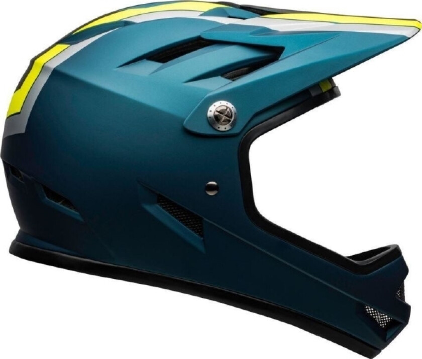 Full Face Helmet Sanction Agility Matte Blue Hi-Viz Size S (52-54 Cm) (New)