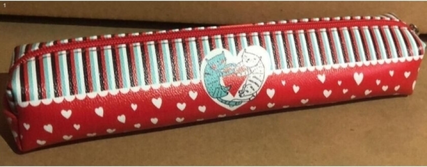 Pencil Case Make Notes Hearts Small Pencil Case