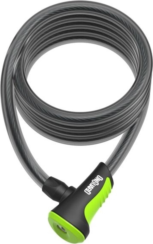 Onguard Sykkellås Neonkabel Grønn 12X1800 Mm (8156Gr)