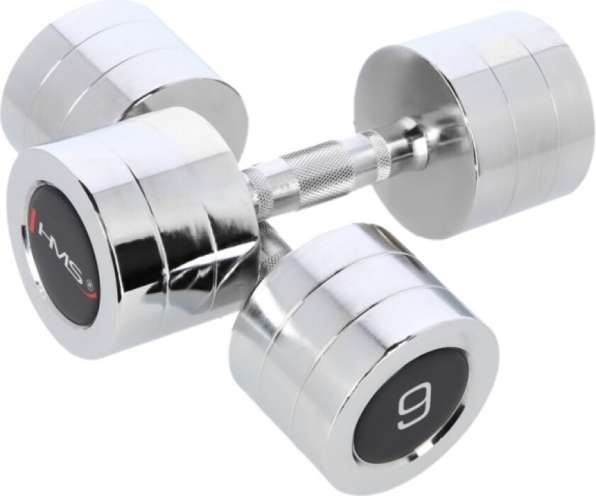 Hms Chd09 Chrome Dumbbells (2 Pcs) Hms