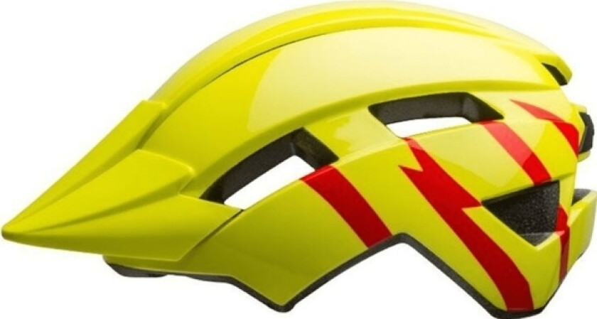 Children's Helmet Sidetrack Ii Strike Gloss Hi-Viz Red Size Universal (47-54 Cm) (New)