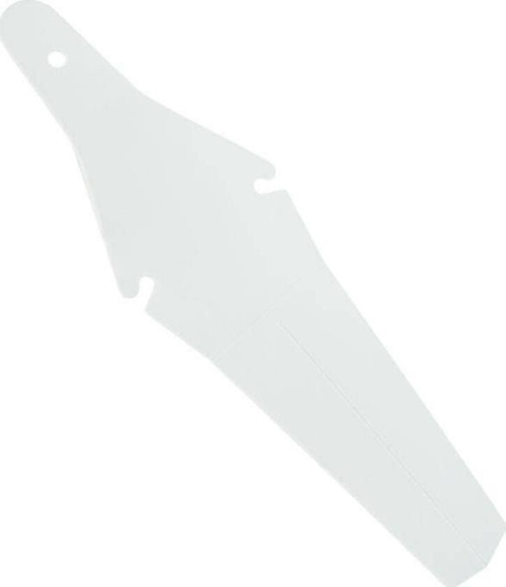 Sykkelskjerm Enduro Type Bak Universal Hvit Rw20d