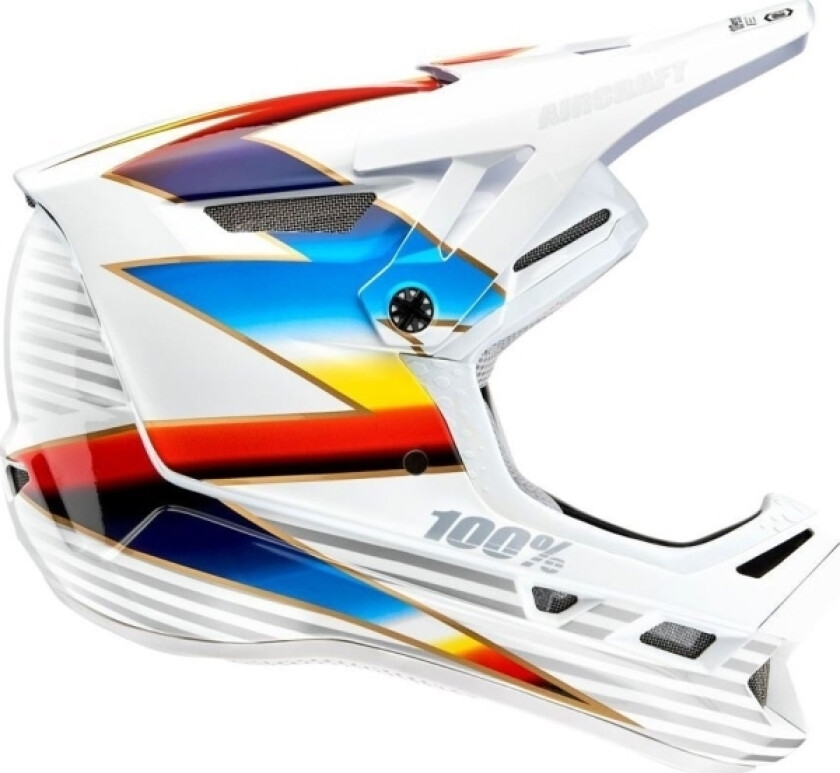 Full Face Helmet Aircraft Composite Helmet Knox White Size L (59-60 Cm) (New)