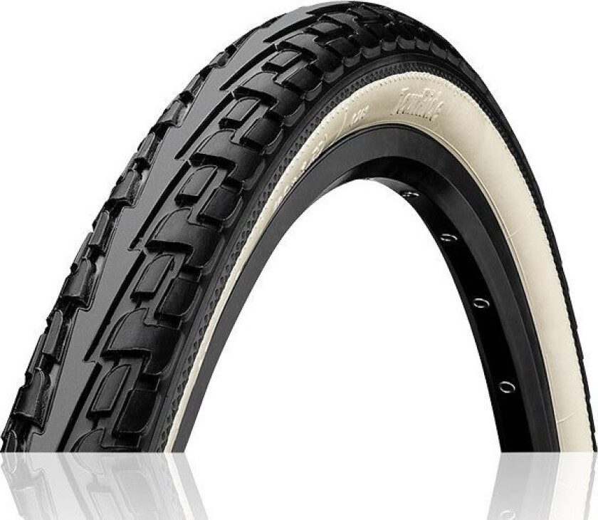 Tire 28 Ride Tour 32-622 Svart Wire Med Hvit Side 0101188