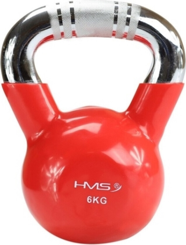 Kettlebell Krom 6Kg Rød Hms Ktc06