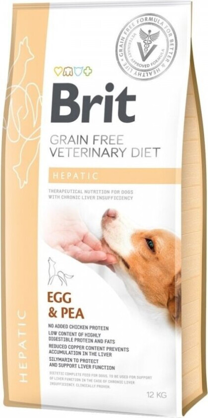Brit Veterinary Diet Dog Hepatic Grain Free (12 kg)