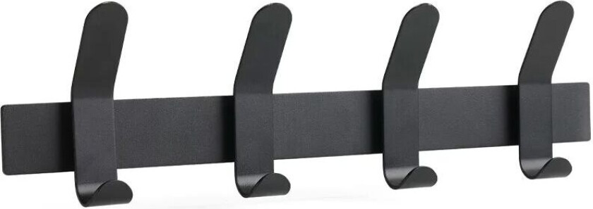 A-Rack knaggrekke black, 4 kroker