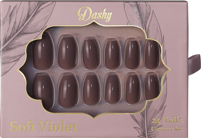Nails Soft Violet 24 stk.