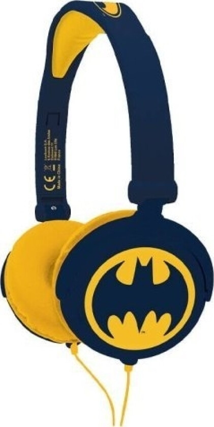Batman Lexibook Sammenleggbare Hodetelefoner Med Ledning