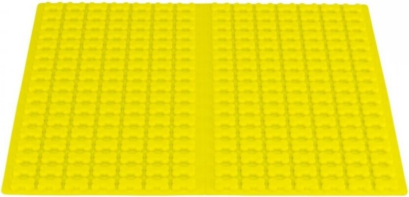 Bakeform i Silikon for Hundegodteri (Gul)